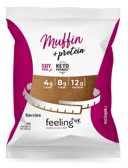 FEELING OK MUFFIN FRUTTI DI BOSCO 50 G - Farmaspeed