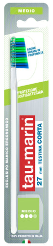 TAUMARIN PROFESSIONAL TOOTHBRUSH 27 MEDIUM SHORT HEAD ANTIBACTERIAL PROTECTION
