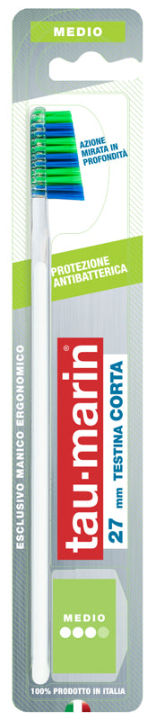 TAUMARIN PROFESSIONAL TOOTHBRUSH 27 MEDIUM SHORT HEAD ANTIBACTERIAL PROTECTION