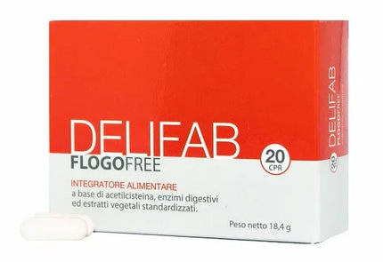 DELIFAB FLOGOFREE 20 COMPRESSE - Farmaspeed