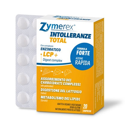 ZYMEREX INTOLERANCES TOTAL 20 TABLETS