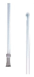 STERILE SINGLE-USE TRANSPARENT PVC RECTAL PROBE DIAMETER CH 22 LENGTH 40 CM