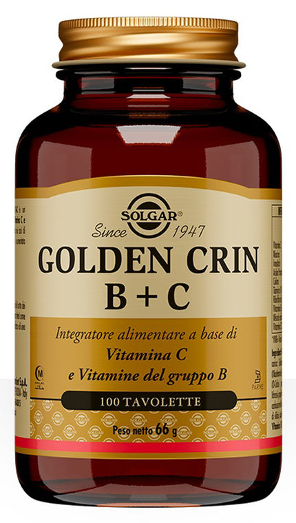 GOLDEN CRIN B+C 100 TABLETS