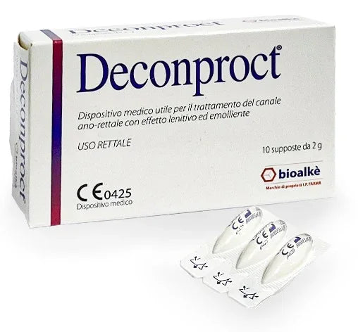DECONPROCT SUPPOSTE 10 PEZZI - Farmaspeed