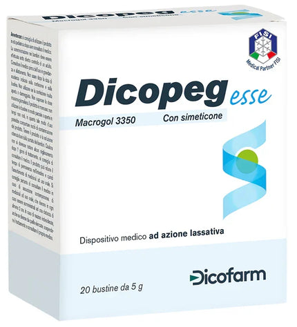 DICOPEG ESSE 20 BUSTE 5 G MACROGOL 3350 - Farmaspeed