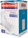 COMPRESSE STERILI TNT MEDIPRESTERIL 18X40 CM 12 PEZZI - Farmaspeed