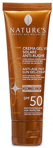 NATURE'S I SOLARI CREMA GEL VISO ANTIRUGHE SPF50 50 ML - Farmaspeed