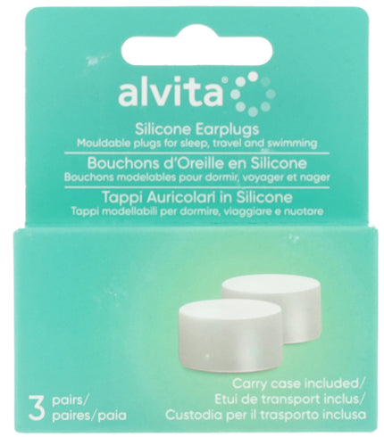 ALVITA TAPPI AURICOLARI IN SILICONE MODELLABILE 3 PAIA RIUTILIZZABILI