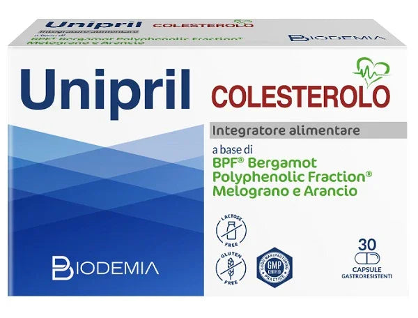 UNIPRIL COLESTEROLO 30 CAPSULE GASTRORESISTENTI - Farmaspeed