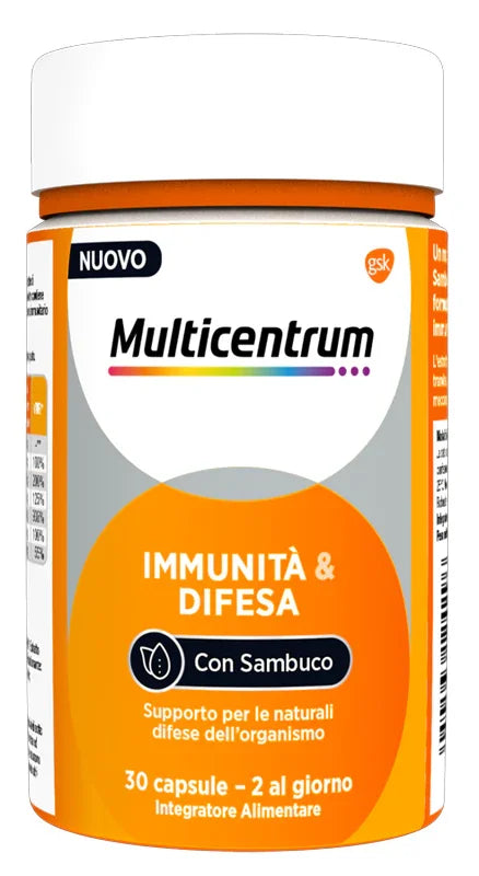 MULTICENTRUM IMMUNITA' & DIFESA 30 CAPSULE - Farmaspeed