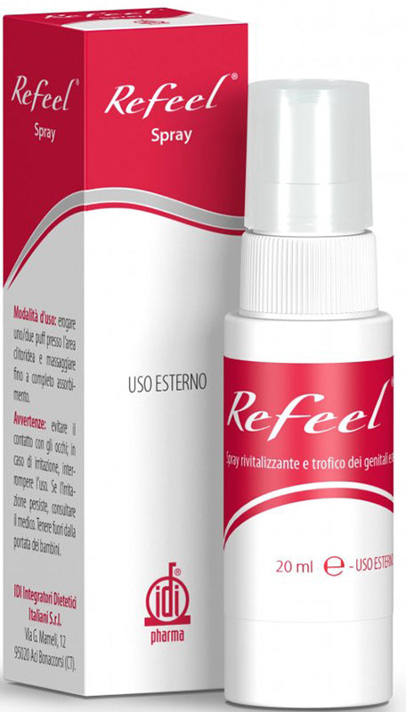 REFEEL REVITALIZING AND TROPHIC SPRAY FOR THE EXTERNAL FEMALE GENITALS 20 ML