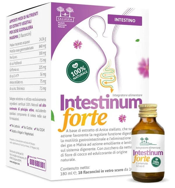 SALUGEA INTESTINUM FORTE 18 FLACONCINI DA 10 ML - Farmaspeed