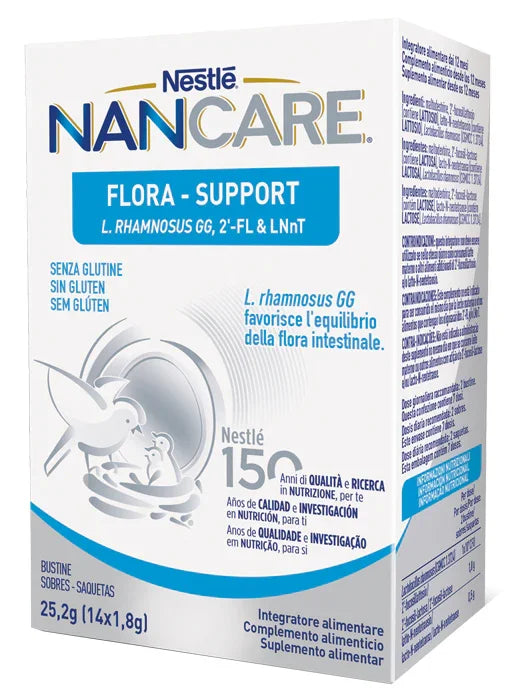 NESTLE' NANCARE FLORA SUPPORT 14 BUSTINE - Farmaspeed