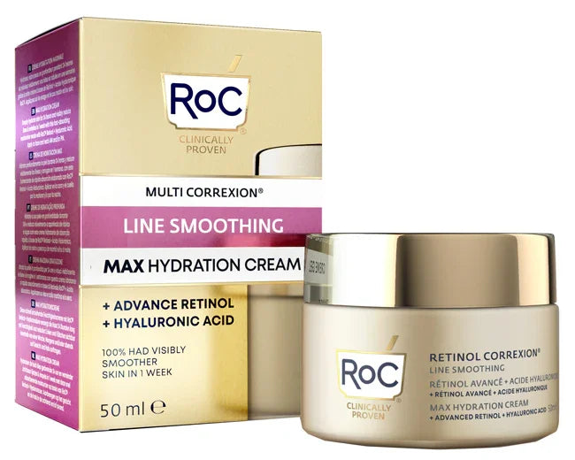 ROC RETINOL CORREXION LINE SMOOTHING CREMA VISO 50 ML - Farmaspeed
