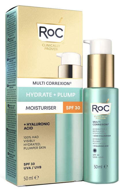 ROC MULTI CORREXION HYDRATE+ PLUMP IDRATANTE VISO SPF30 50 ML