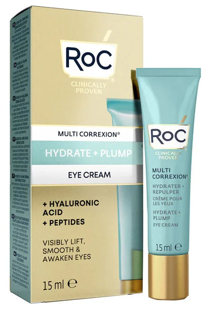 ROC MULTI CORREXION HYDRATE+ PLUMP CREMA OCCHI 15 ML - Farmaspeed