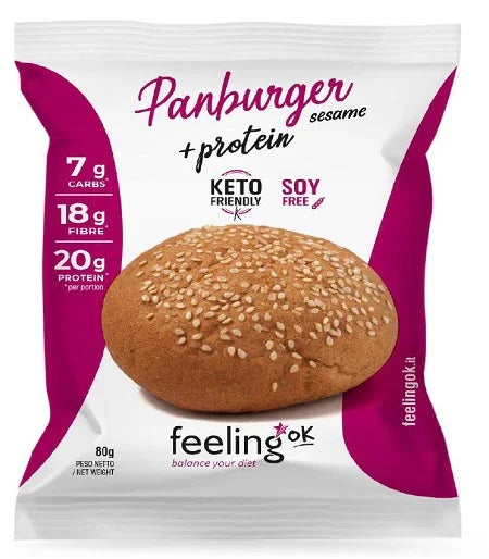 FEELING OK PAN BURGER START 80 G - Farmaspeed