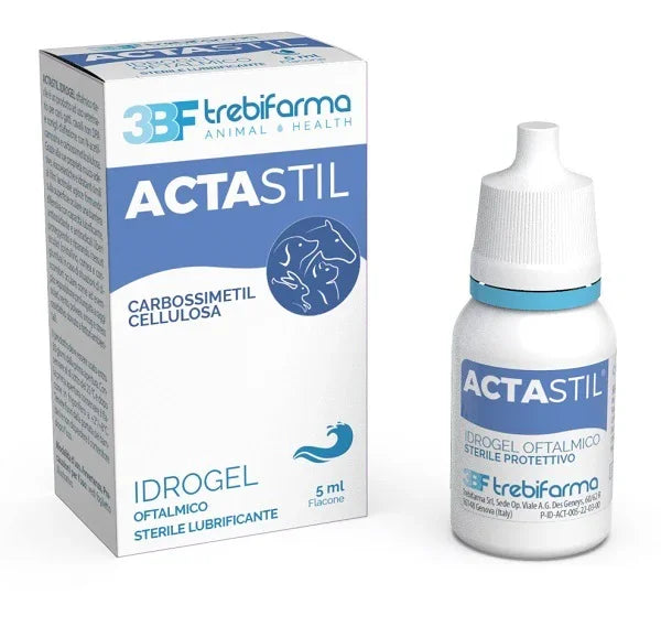 ACTASTIL SOLUZIONE OFTALMICA GOCCE OCULARI PROTETTIVE IDRATANTI EUTROFICHE LUBRIFICANTI 5 ML - Farmaspeed