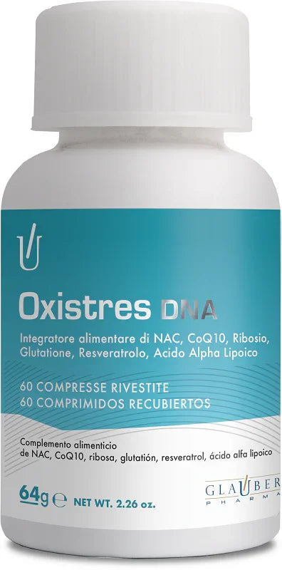 OXISTRES DNA GLAUBER 60 COMPRESSE - Farmaspeed