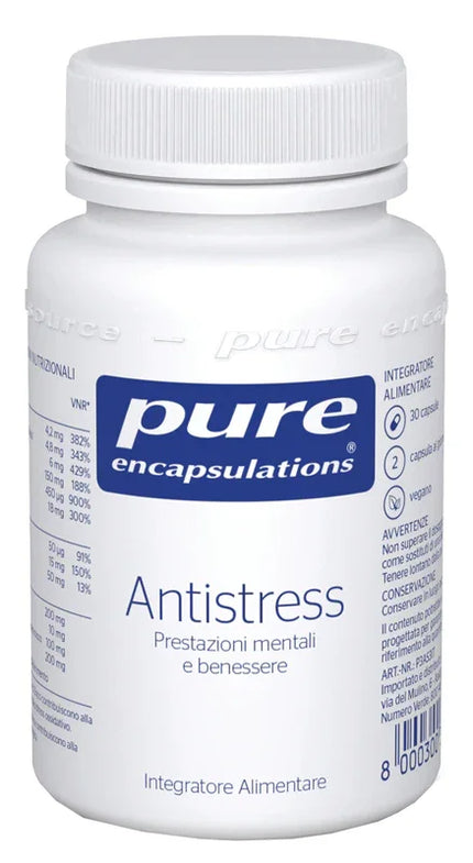 PURE ENCAPSULATIONS ANTISTRESS 30 CAPSULE - Farmaspeed