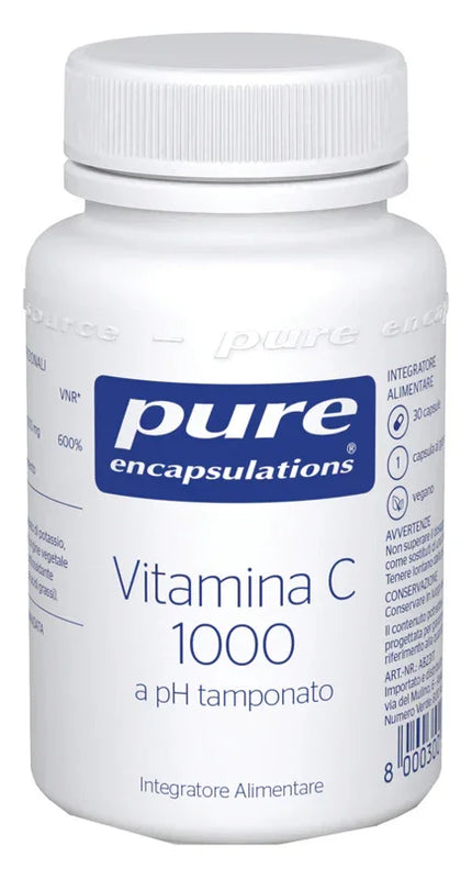 PURE ENCAPSULATIONS VITAMINA C1000 30 CAPSULE - Farmaspeed