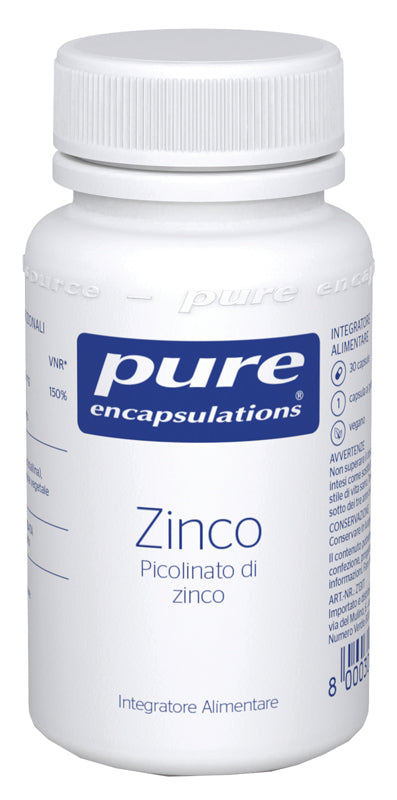 PURE ENCAPSULATIONS ZINCO 30 CAPSULE