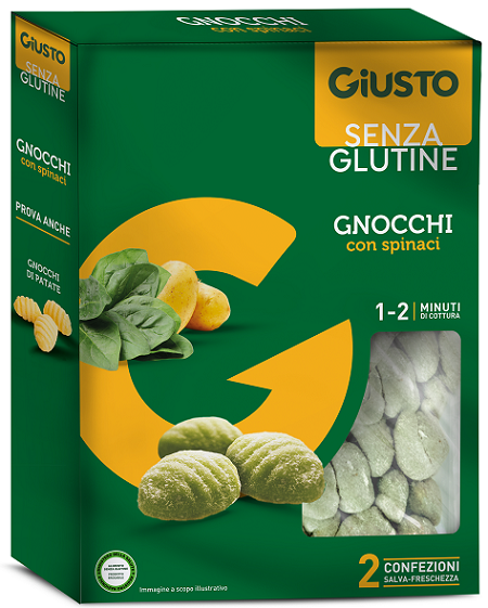 RIGHT GLUTEN FREE SPINACH GNOCCHI 500 G