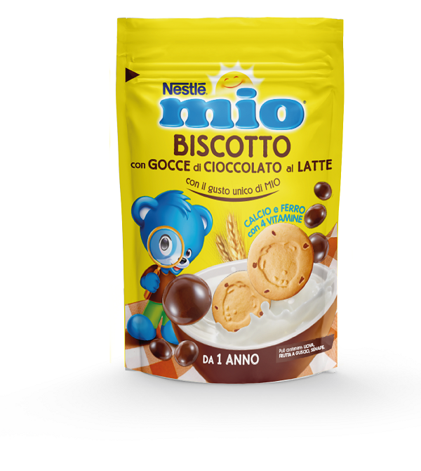 MIO BISCOTTO GOCCE CIOCCOLATO AL LATTE 150 G