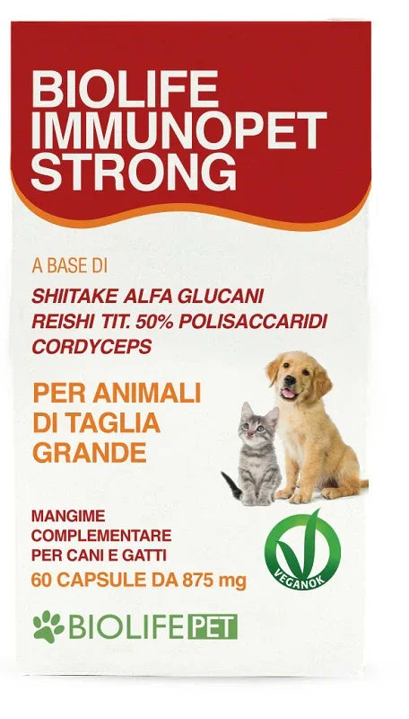BIOLIFE IMMUNOPET STRONG 60 CAPSULE - Farmaspeed