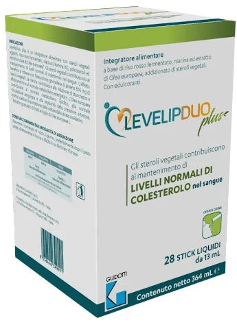 LEVELIPDUO PLUS 28 STICK DA 13 ML - Farmaspeed