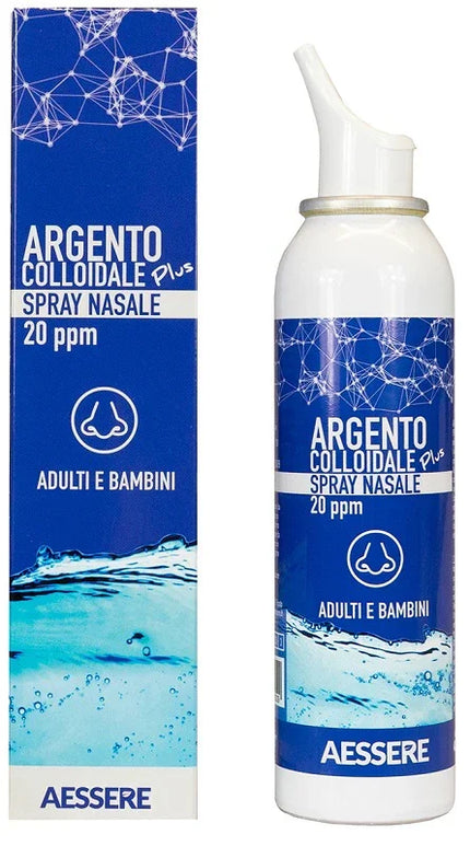 ARGENTO COLLOIDALE PLUS NASALE SPRAY 20 PPM 100 ML - Farmaspeed