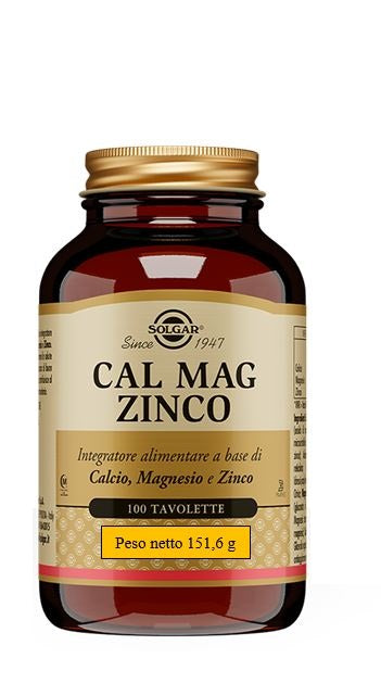 CAL MAG ZINC 100 TABLETS