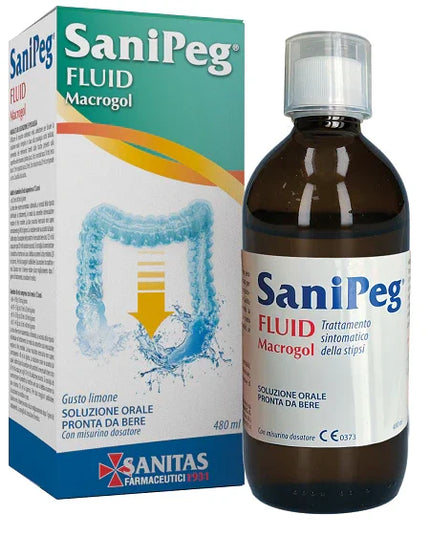 SANIPEG FLUID MACROGOL 480 ML - Farmaspeed