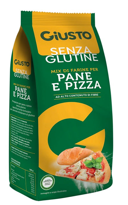 GIUSTO SENZA GLUTINE MIX PANE E PIZZA 500 G