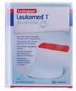 LEUKOMED T PLUS SKIN SENSITIVE MEDICAZIONE POST-OPERATORIA TRASPARENTE MPERMEABILE CON MASSA ADESIVA AL SILICONE 8X10CM 5 PEZZI - Farmaspeed