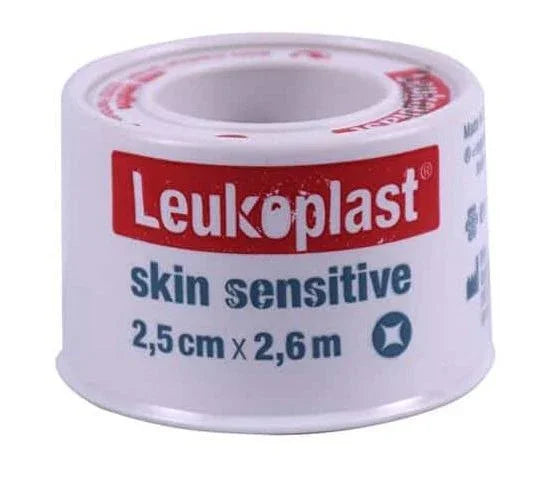 LEUKOPLAST SKIN SENSITIVE CEROTTO SU ROCCHETTO CON MASSA ADESIVA IN SILICONE M2,6 X 2,5CM 1 PEZZO - Farmaspeed