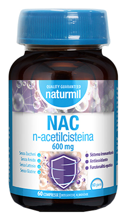 NATURMIL NAC N-ACETILCISTEINA 600 MG 60 COMPRESSE