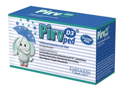 PIRV D3 PED 10 FLACONI MONODOSE - Farmaspeed