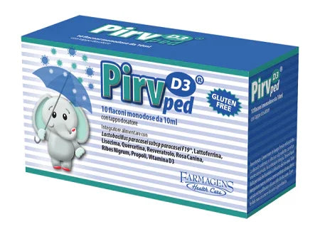 PIRV D3 PED 10 FLACONI MONODOSE - Farmaspeed