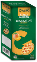 GIUSTO SENZA GLUTINE CROSTATINA ALBICOCCA 4 PEZZI DA 45 G - Farmaspeed
