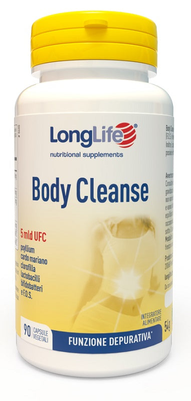 LONGLIFE BODY CLEANSE 90 CAPSULE VEGETALI