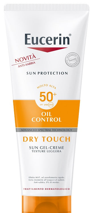 EUCERIN SUN PROTECTION OIL CONTROL DRY TOUCH SPF 50+ SUN GEL CREME 200 ML