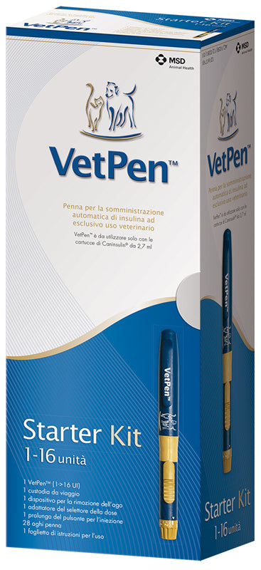 CANINSULIN VET PEN 16 UI STARTER KIT