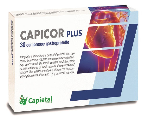 CAPICOR PLUS 30 GASTROPROTECTED TABLETS
