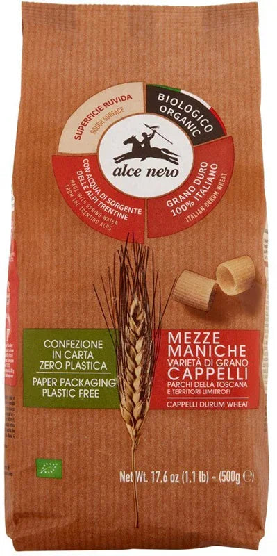 MEZZE MANICHE DI SEMOLA SENATORE CAPPELLI PARCHI TOSCANI BIO 500 G - Farmaspeed