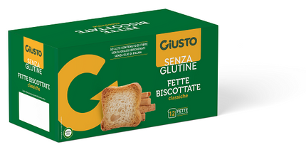 GIUSTO SENZA GLUTINE FETTE BISCOTTATE 150 G