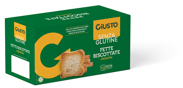 GIUSTO SENZA GLUTINE FETTE BISCOTTATE 150 G