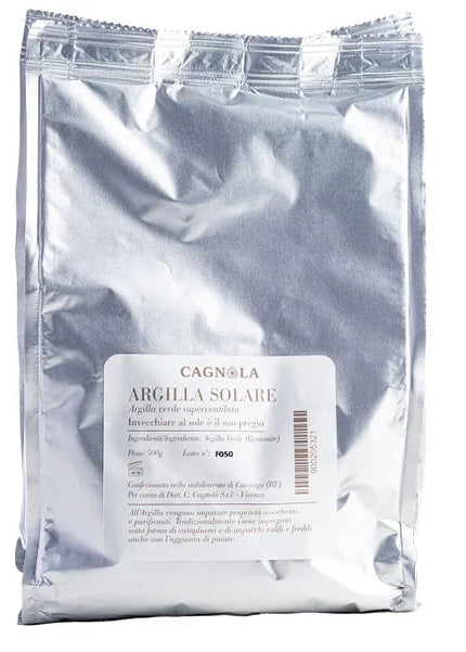 ARGILLA SOLARE ARGILLA VERDE SUPERVENTILATA 500 G - Farmaspeed