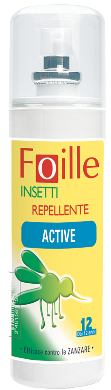 FOILLE INSETTI REPELLENTE ACTIVE 100 ML