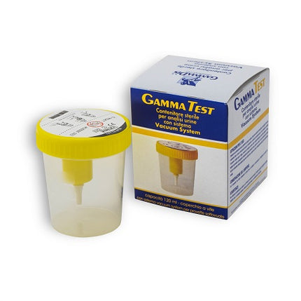 STERILE VACUUM URINE CONTAINER 120 ML GAMMADIS
